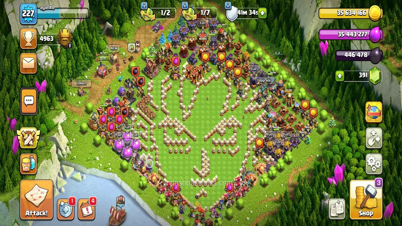 Love this base — TH16 Farming Base
