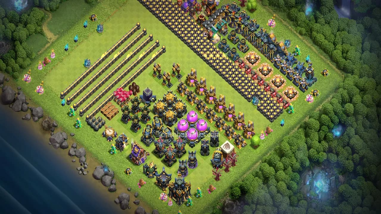 TH18 Progress Base Layout — TH18 Farming Base