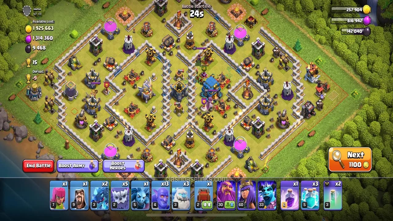 Anyone have a link to this base? Was a real pain to attack. — TH12 Trophy Base