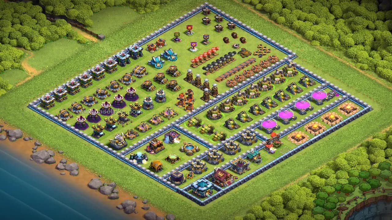 Clean progress base — TH13 Farming Base