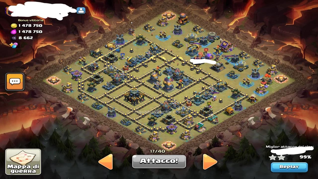 Link to this base — TH17 War Base