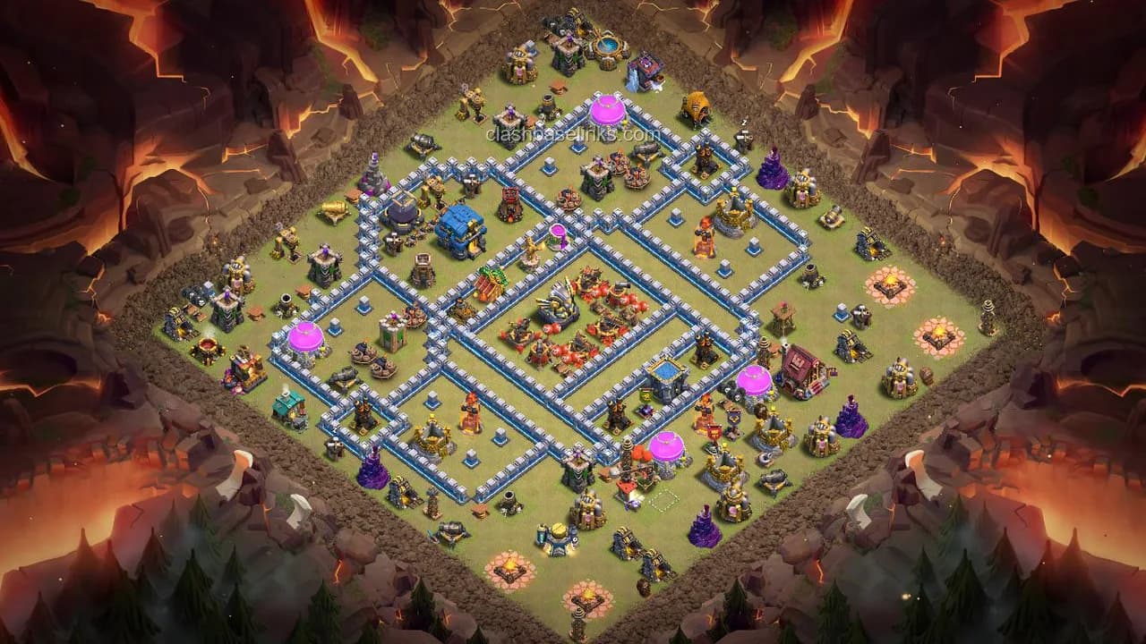 Th17 style at th12 — TH12 War Base