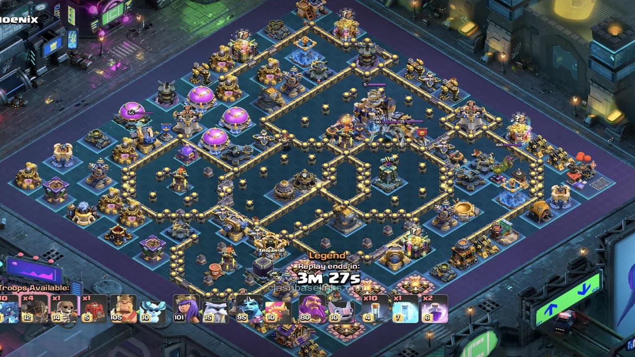 Can anyone find this TH18 base layout? — TH18 War Base