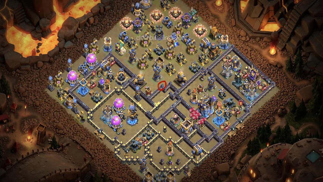 TH18 ranked base — TH18 War Base