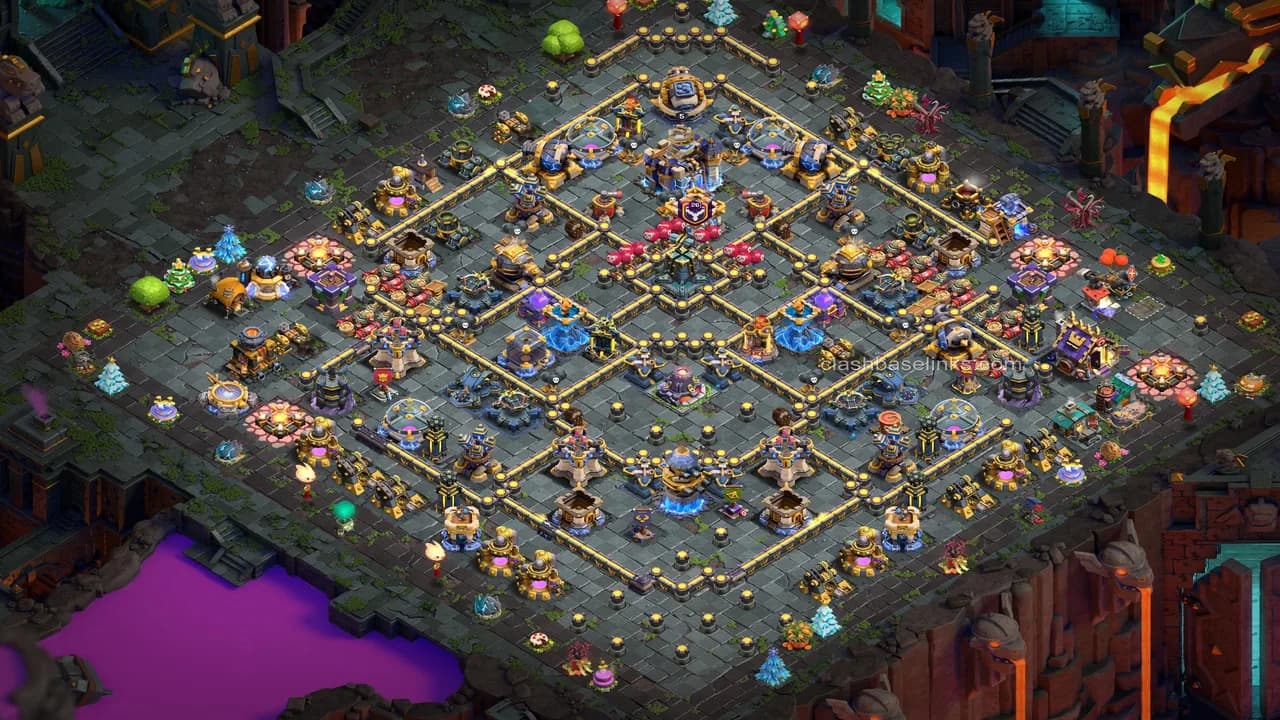 ☆★☆★☆★☆★ Legend Base EOD 5305 🏆 Original traps, Player Tag : #90P22YQU. — TH18 Trophy Base